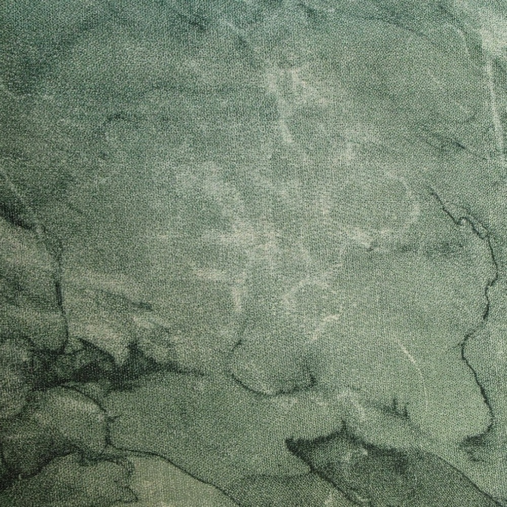 Cotton Fabric Sage Green Marbled Stone Texture 44in x 3/4yd